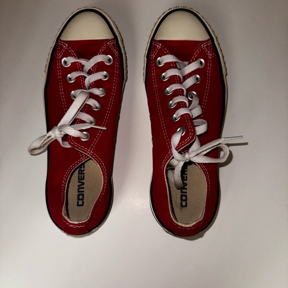 Red Converse - Picture 3 of 4